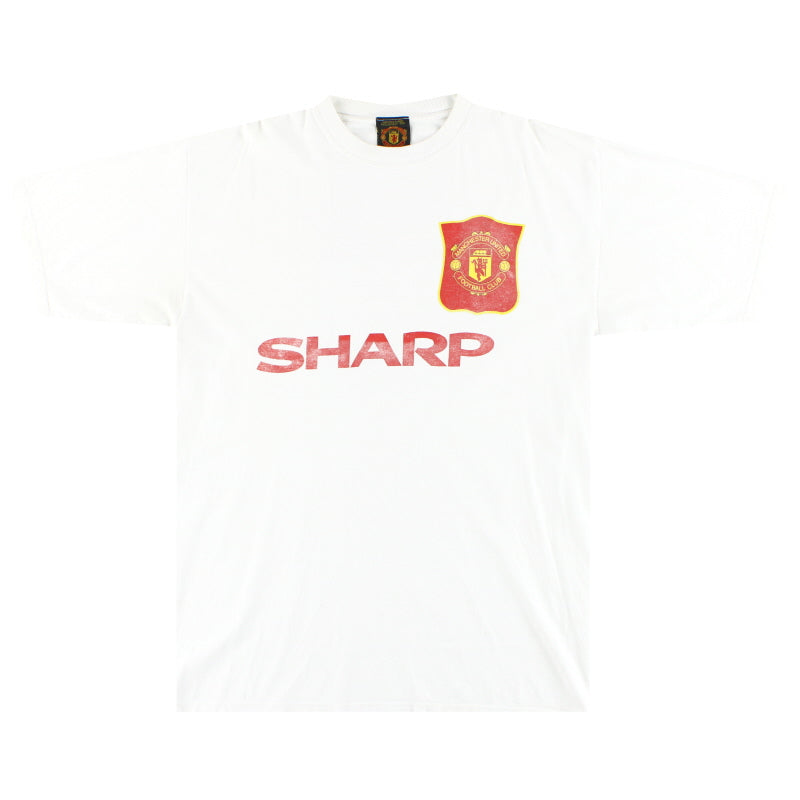 1994-95 Manchester United Umbro Graphic Tee XL T-Shirt