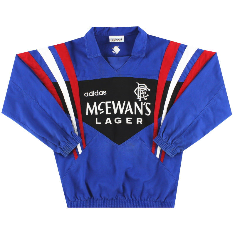 1994-95 Rangers adidas Drill Top XS Training Top