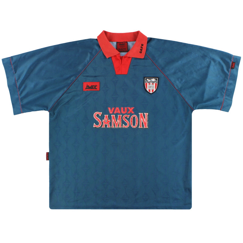 1994-95 Sunderland Avec Away Shirt XL Football Shirt