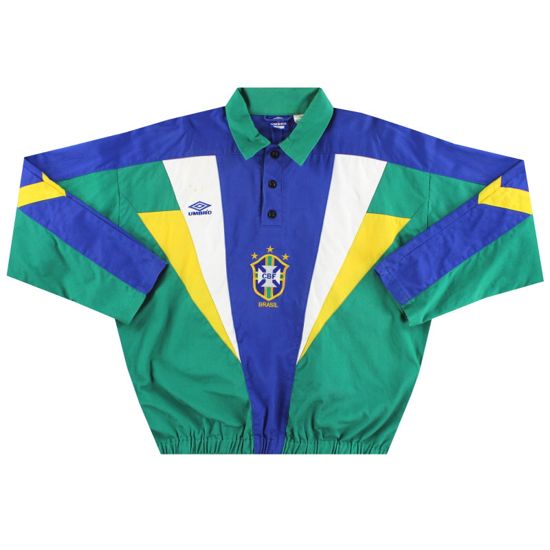 1994-96 Brazil Umbro Drill Top XL Training Top