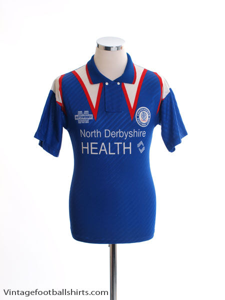 1994-96 Chesterfield Home Shirt S Football Shirt