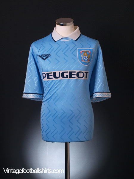 1994-96 Coventry Home Shirt L Football Shirt