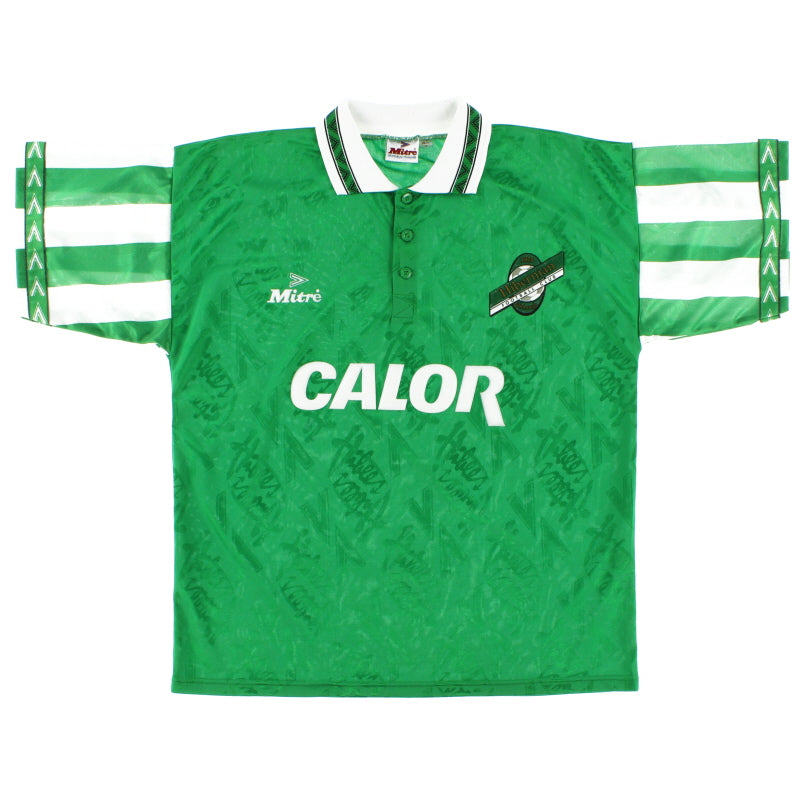 1994-96 Hibernian Home Shirt L Football Shirt