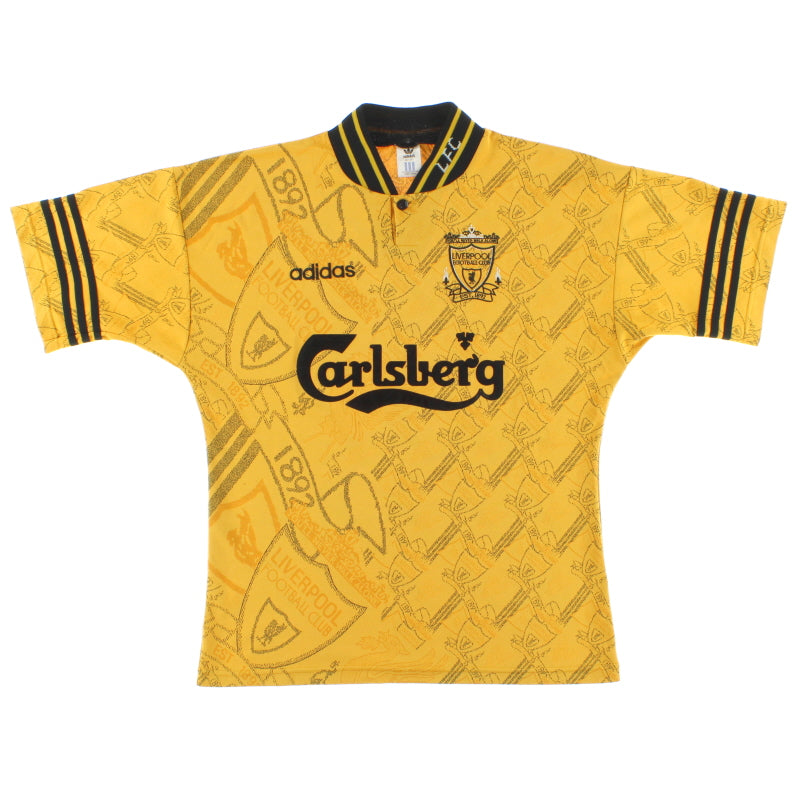 1994-96 Liverpool adidas Third Shirt L Football Shirt