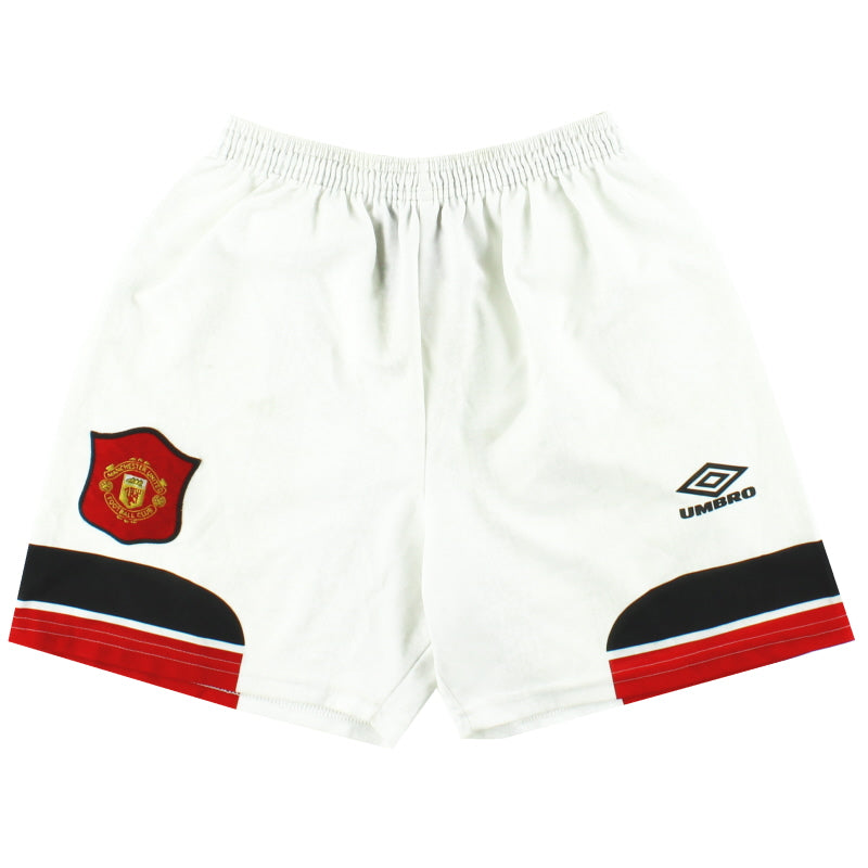 1994-96 Manchester United Home Home Shorts XL Boys Football Shorts