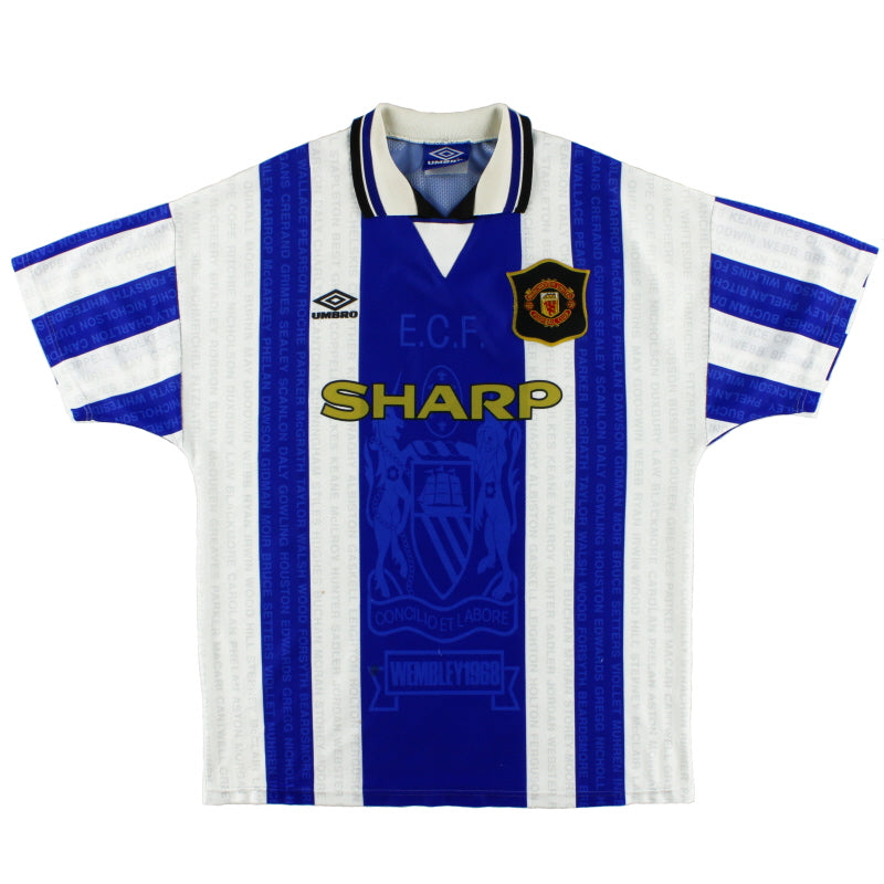 1994-96 Manchester United Umbro Third Shirt M Football Shirt