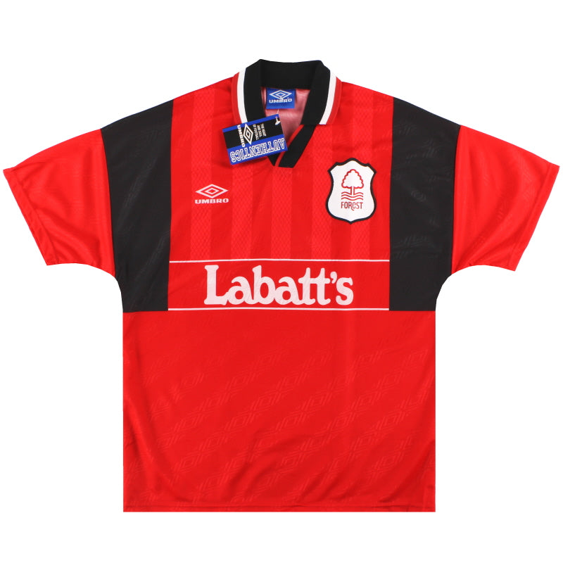 1994-96 Nottingham Forest Umbro Home Shirt *BNIB* L Football Shirt