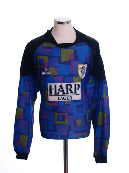 1994-96 Notts County Goalkeeper Shirt XL Football Shirt