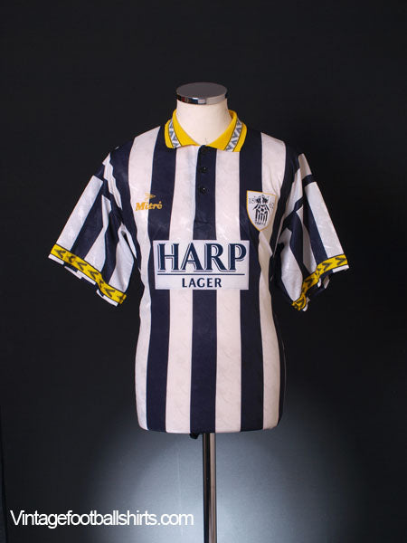 1994-96 Notts County Home Shirt L Football Shirt