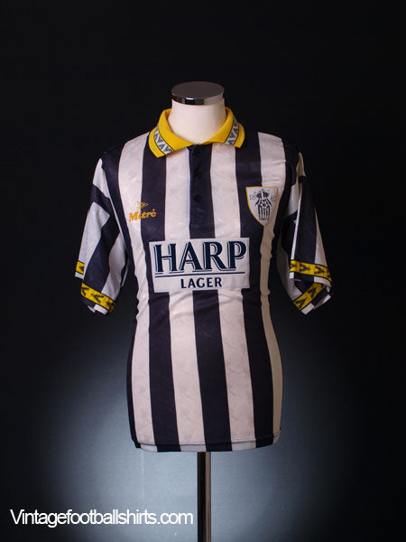 1994-96 Notts County Home Shirt L Football Shirt