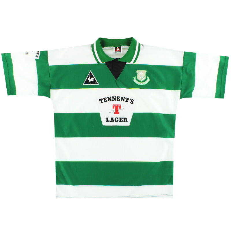 1994-96 Shamrock Rovers Le Coq Sportif Home Shirt L Football Shirt