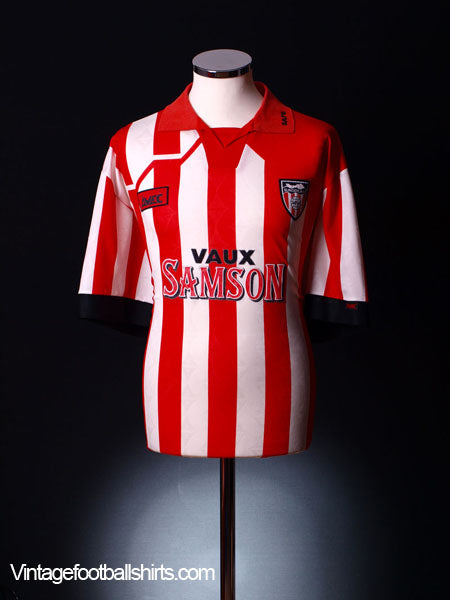 1994-96 Sunderland Home Shirt L Football Shirt