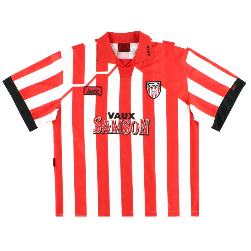 1994-96 Sunderland Home Shirt L Football Shirt