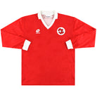 1994-96 Switzerland Lotto Home Shirt L/S L Football Shirt