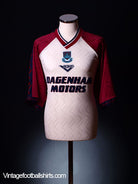 1994-96 West Ham Third Shirt XL Football Shirt