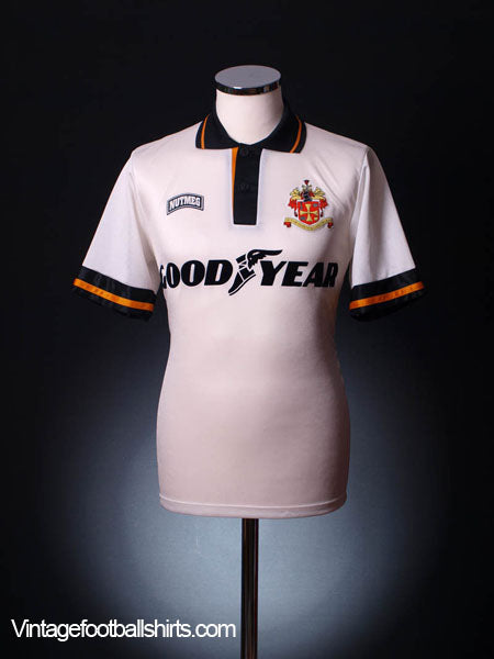 1994-96 Wolves Away Shirt S Football Shirt