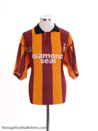 1994-97 Bradford City Home Shirt L Football Shirt