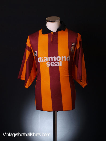 1994-97 Bradford City Home Shirt *Mint* XL Football Shirt