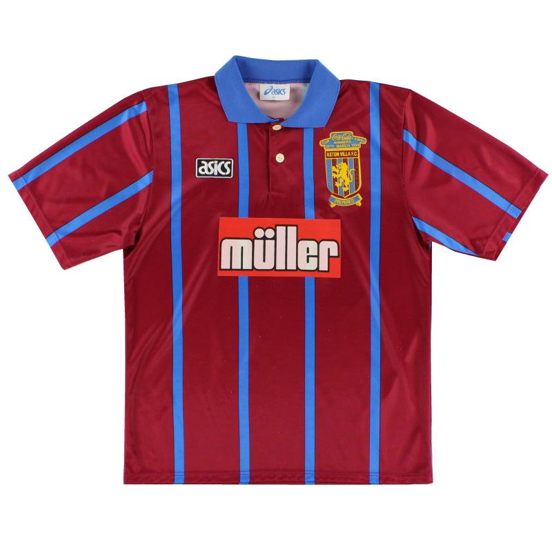 1994 Aston Villa 'Coca Cola Cup Winners' Home Shirt XL Football Shirt