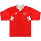 1994 Malta Lotto Match Issue Home Shirt #16 L/S L Football Shirt