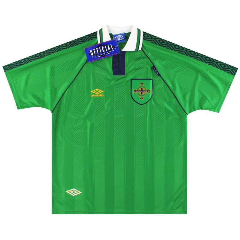 1994 Northern Ireland Umbro Prototype Home Shirt *w/tags* XL Football Shirt