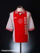 1995-96 Ajax Home Shirt *Mint* L Football Shirt