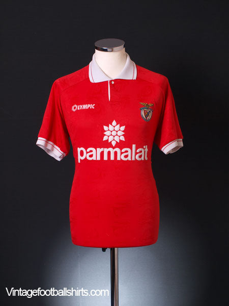 1995-96 Benfica Home Shirt L Football Shirt