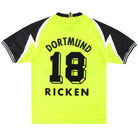 1995-96 Borussia Dortmund Nike Home Shirt Ricken #18 M Football Shirt