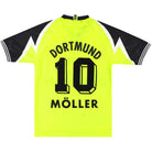 1995-96 Borussia Dortmund Nike Home Shirt Moller #10 S Football Shirt