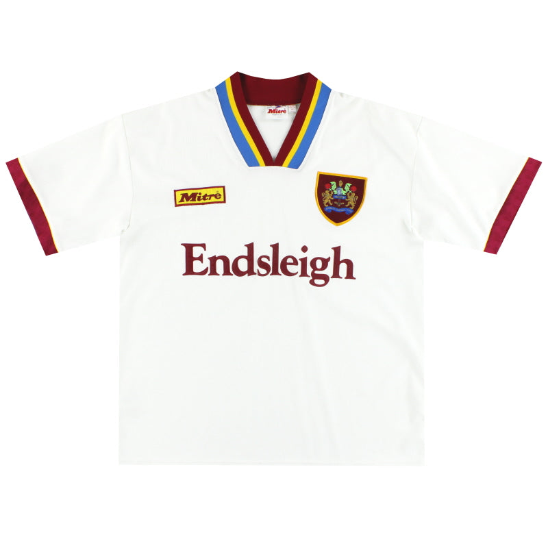 1995-96 Burnley Mitre Away Shirt L Football Shirt