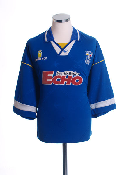 1995-96 Cardiff Home Shirt XXL Football Shirt