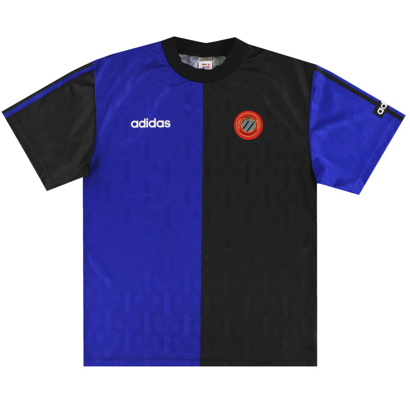 1995-96 Club Brugge adidas Training Shirt *Mint* M Training Shirt