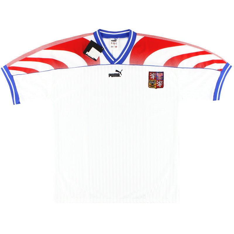 1995-96 Czech Republic Puma Away Shirt *w/tags* L Football Shirt