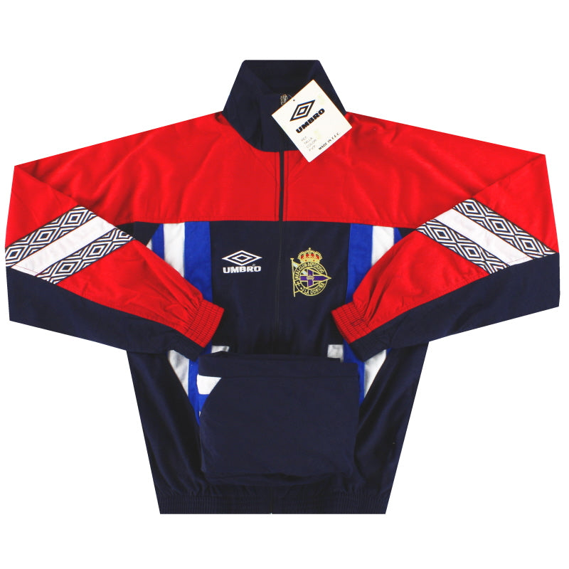 1995-96 Deportivo Umbro Tracksuit *w/tags* S Tracksuit