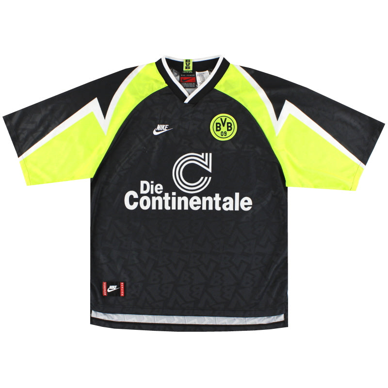 1995-96 Dortmund Nike Away Shirt S Football Shirt