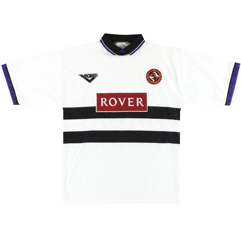 1995-96 Dundee Pony Away Shirt M Football Shirt