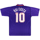 1995-96 Fiorentina Reebok Home Shirt Rui Costa #10 XL Football Shirt