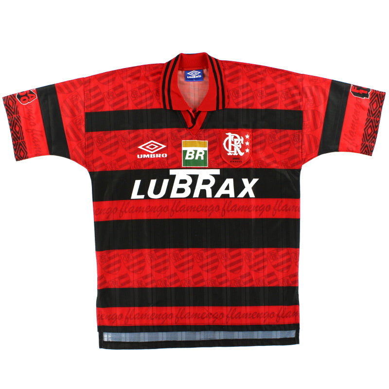 1995-96 Flamengo Umbro Centenary Home Shirt XL Football Shirt