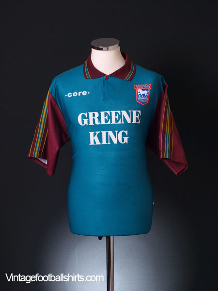 1995-96 Ipswich Away Shirt M Football Shirt