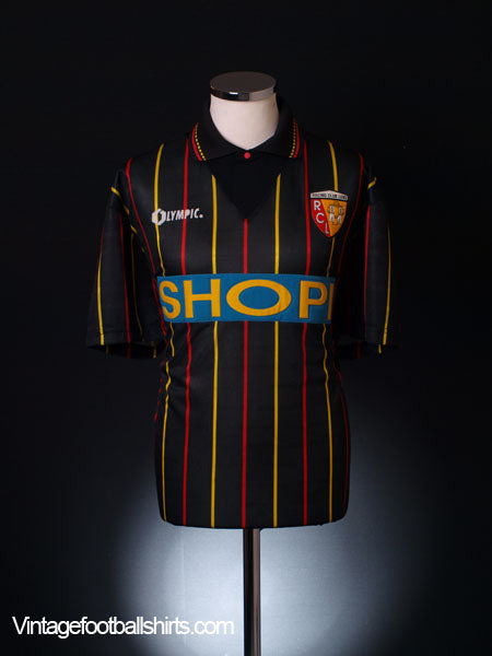 1995-96 Lens Away Shirt L Football Shirt