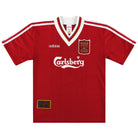 1995-96 Liverpool adidas Home Shirt SS Football Shirt