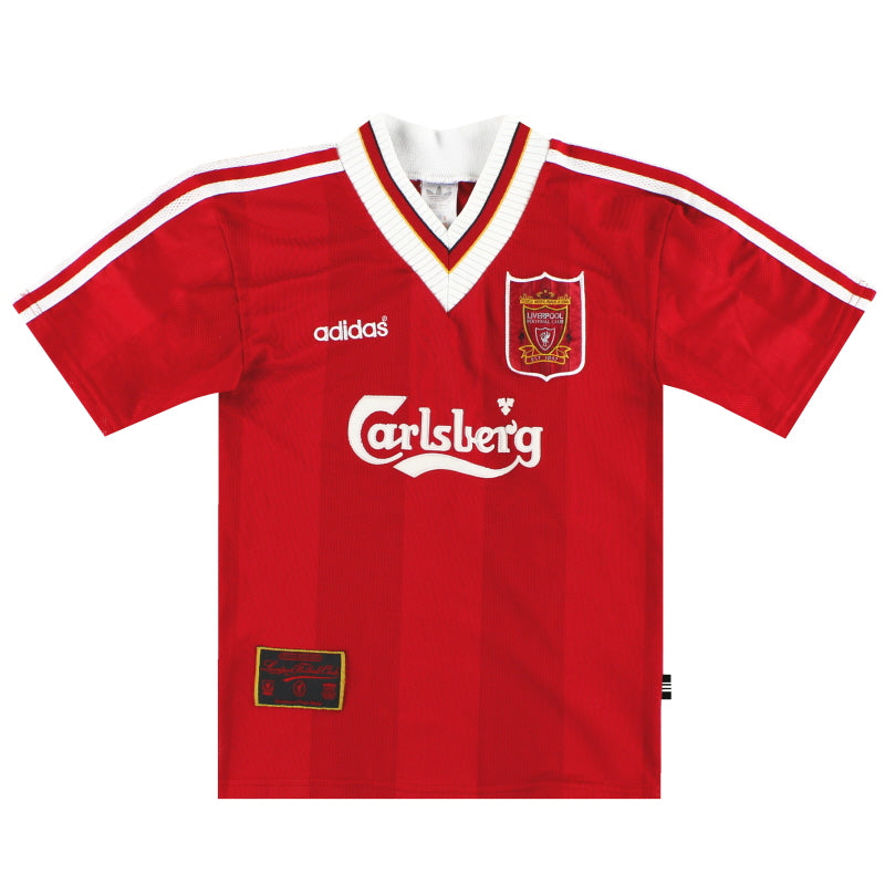 1995-96 Liverpool adidas Home Shirt XS.Boys Football Shirt