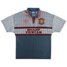 1995-96 Manchester United Umbro Away Shirt Y Football Shirt