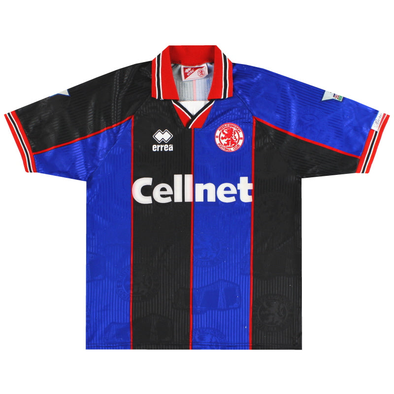 1995-96 Middlesbrough Errea Away Shirt M Football Shirt