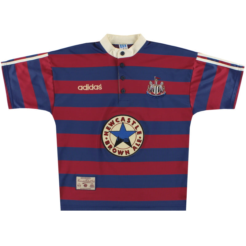 1995-96 Newcastle adidas Away Shirt S Football Shirt