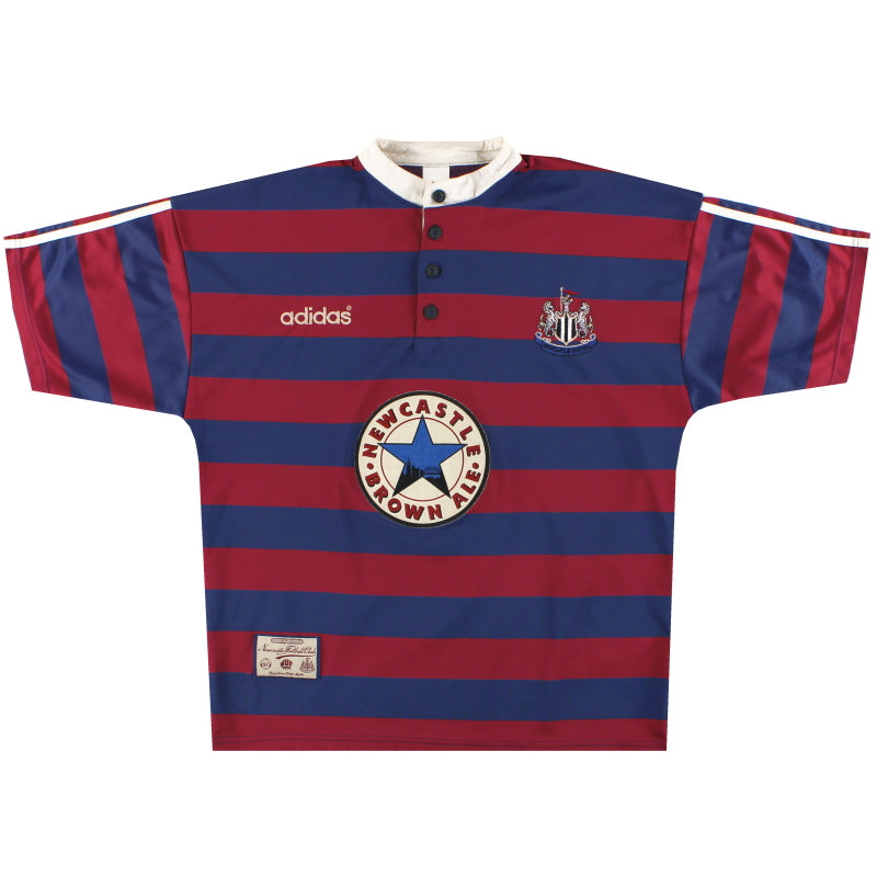 1995-96 Newcastle adidas Away Shirt M Football Shirt