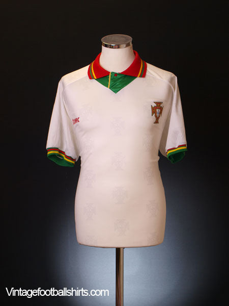 1995-96 Portugal Away Shirt XL Football Shirt