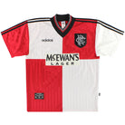 1995-96 Rangers adidas Away Shirt L Football Shirt