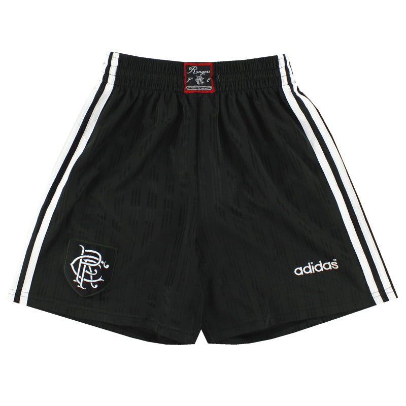 1995-96 Rangers adidas Away Shorts S Football Shorts