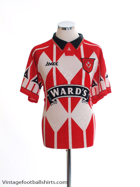 1995-96 Sheffield United Home Shirt M Football Shirt